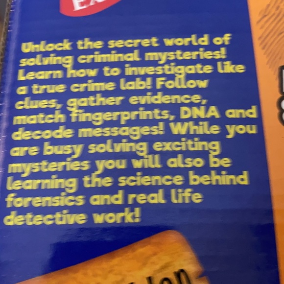 Forensic Science for Spies NIB - Picture 4 of 4